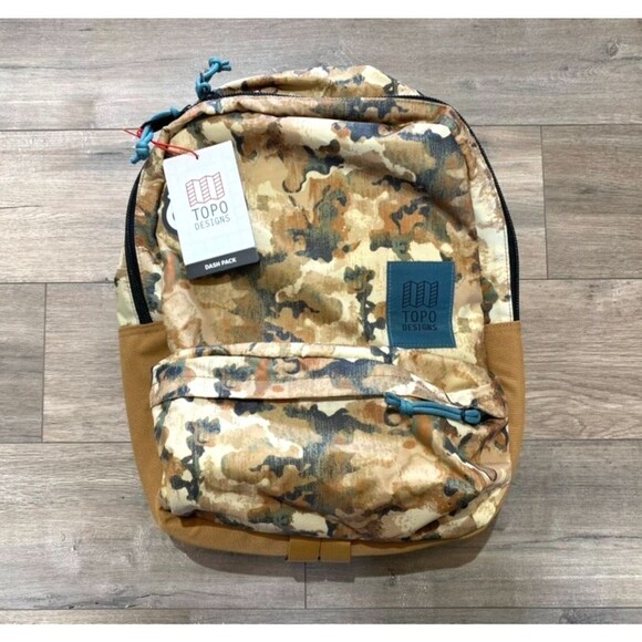 Topo Designs Other - TOPO Designs Desert Camo Dash Pack Travel School Work Bag Backpack Camo